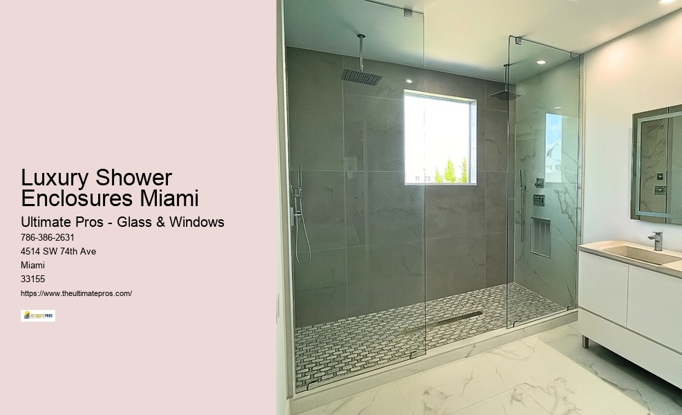 Luxury Shower Enclosures Miami