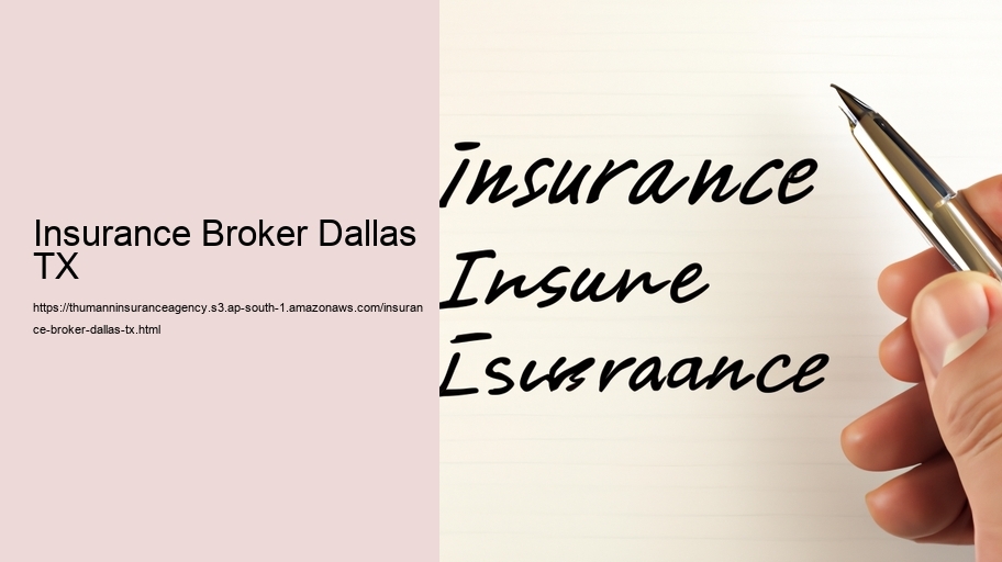 Insurance Broker Dallas TX